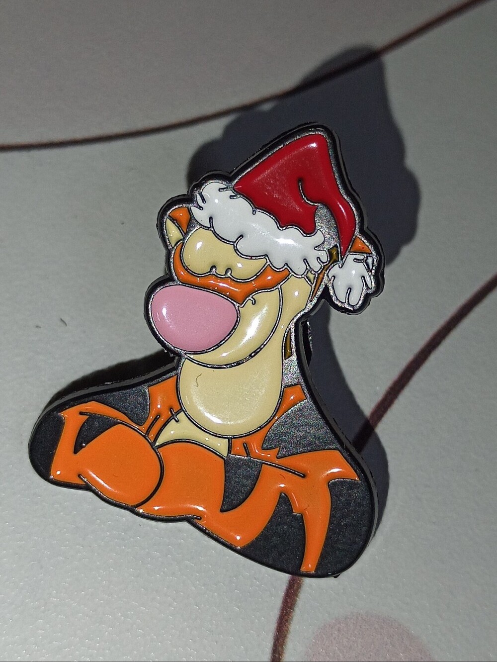 Tigger Christmas Enamel Pin